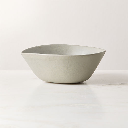 Selene Grey Stoneware Soup Bowl