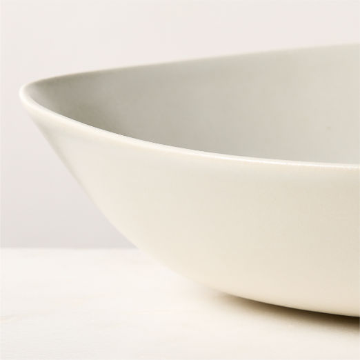 Selene Ivory Stoneware Serving Bowl