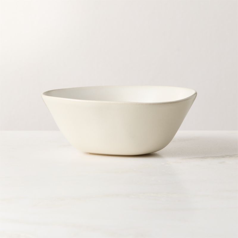 View Selene Ivory Stoneware Soup Bowl details