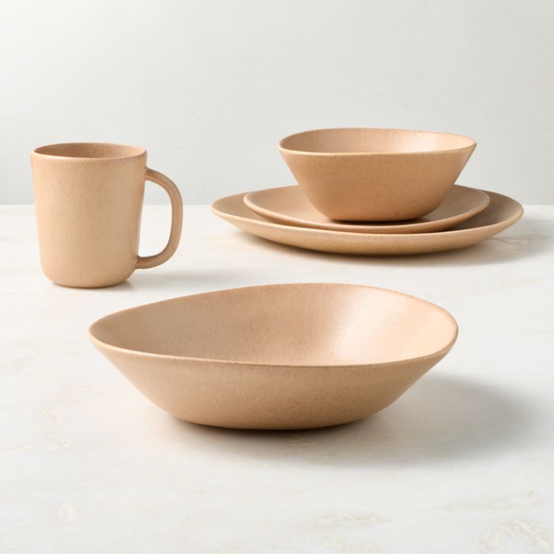 Selene Tan Stoneware Mug - image 2 of 3