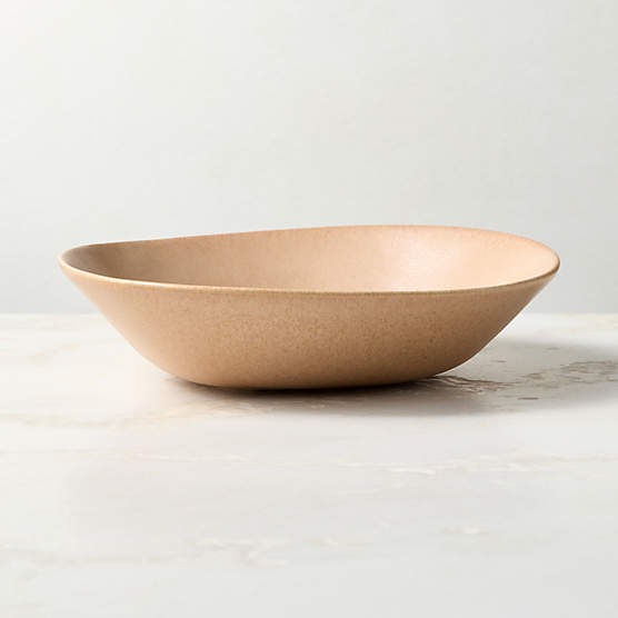 Selene Tan Stoneware Pasta Bowl