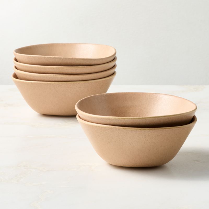 Selene Tan Stoneware Soup Bowl - image 2 of 4