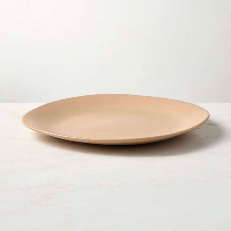 Selene Tan Stoneware Serving Platter - image 2 of 3