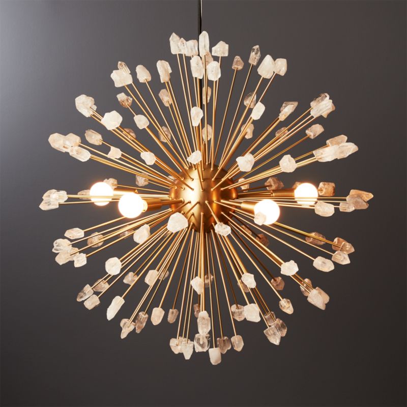 Ray Quartz Pendant Light - image 0 of 7