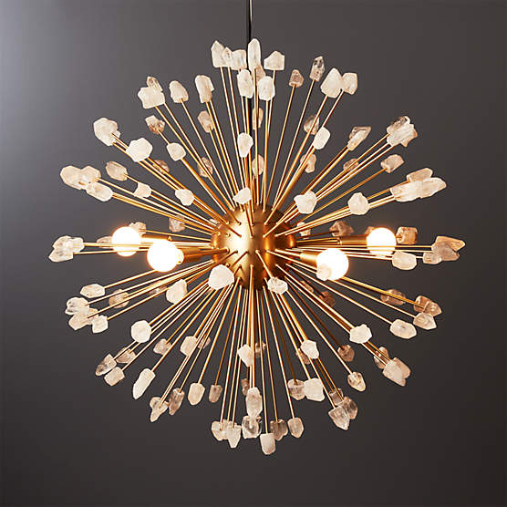 Ray Quartz Pendant Light