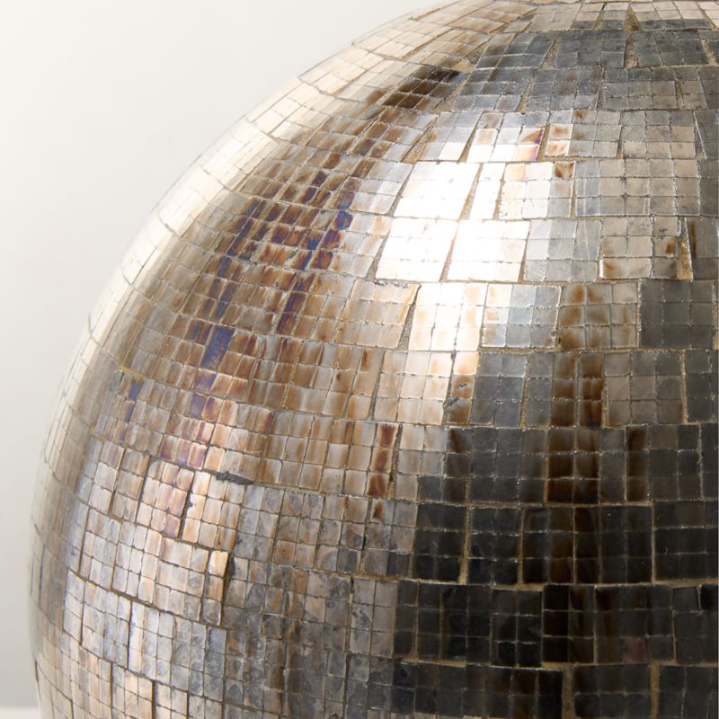 Selina Glass Mosaic Holiday Decorative Orb 12" - image 1 of 2