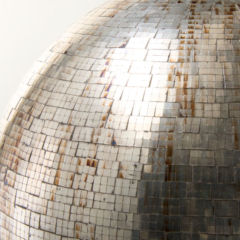 Selina Glass Mosaic Holiday Decorative Orb Set of 2 - image 2 of 5