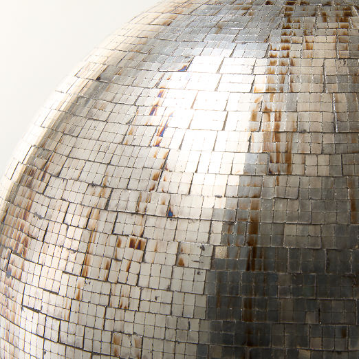 Selina Glass Mosaic Holiday Decorative Orb 15"