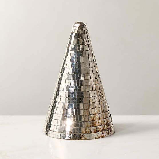 Selina Glass Mosaic Christmas Tree Figure 8"