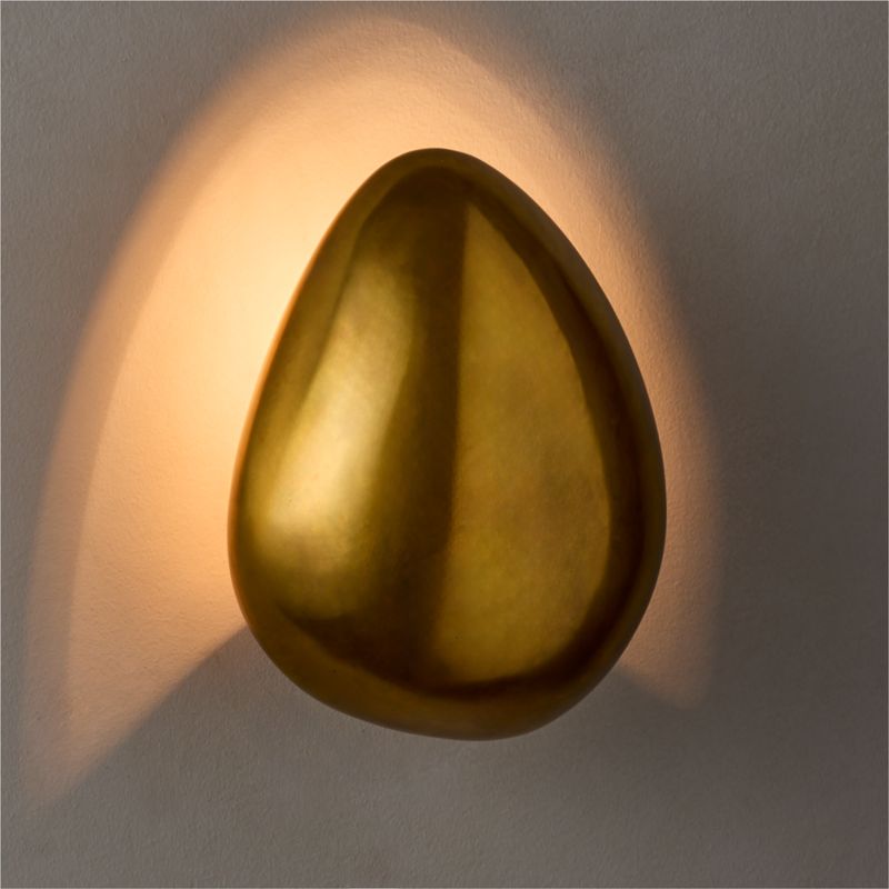 Sema Aged Brass Wall Sconce - image 3 of 5