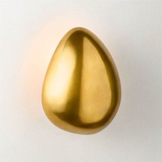 Sema Aged Brass Wall Sconce