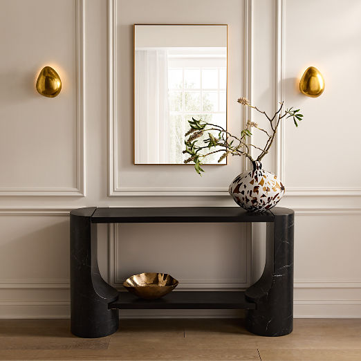 Infinity Brass Rectangular Wall Mirror 24"x36"