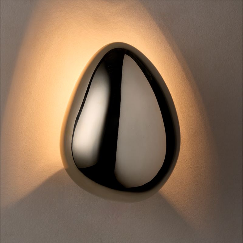 Sema Silver Wall Sconce - image 3 of 5