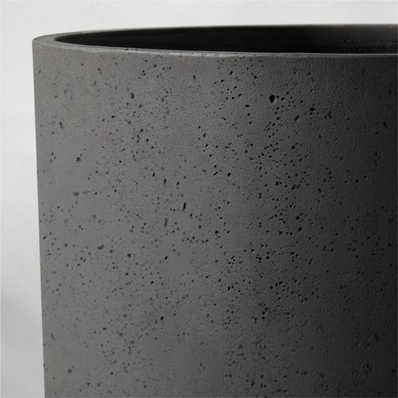 Seminyak Black Cement Indoor/Outdoor Planter Oversized - image 4 of 15