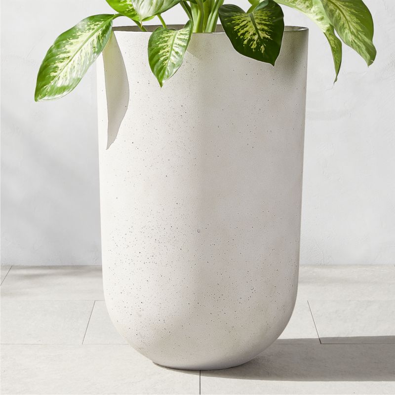 Seminyak Grey Cement Indoor/Outdoor Planter Oversized - image 3 of 11