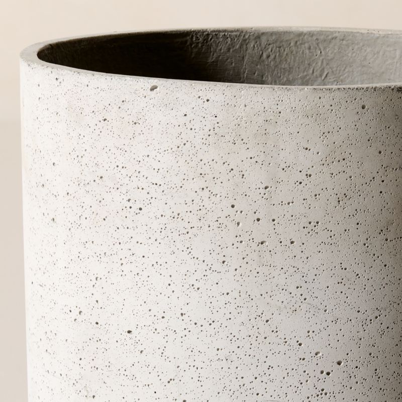 Seminyak Grey Cement Indoor/Outdoor Medium Planter 20.25"H - image 2 of 8