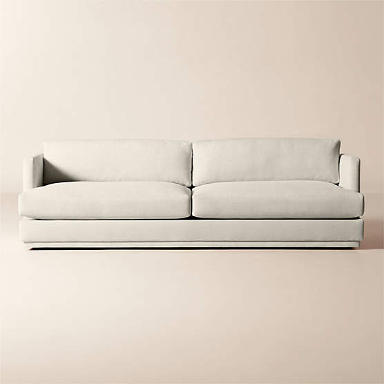 Seneca 103" Off-White Performance Linen Sofa