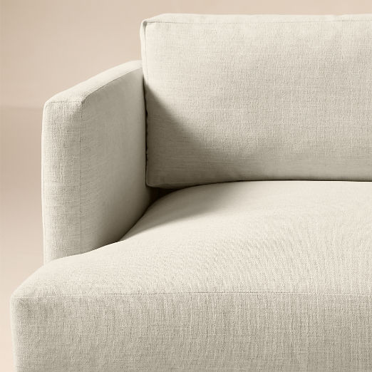 Seneca 103" Off-White Performance Linen Sofa