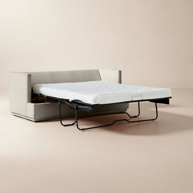 Seneca 78" Off-White Performance Fabric Sleeper Sofa - image 3 of 10