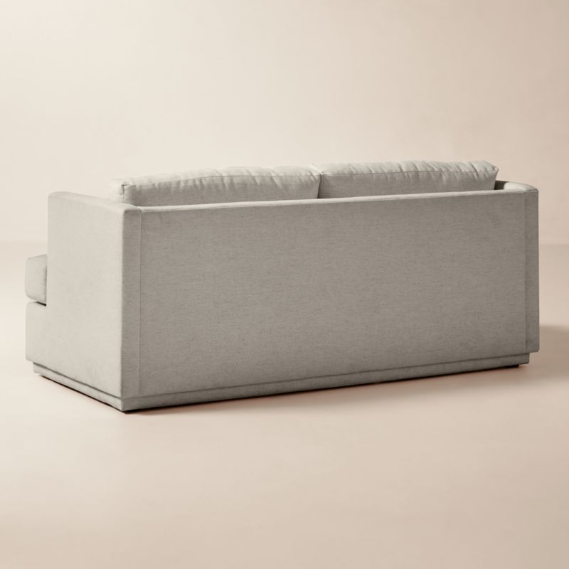 Seneca 78" Off-White Performance Fabric Sleeper Sofa - image 6 of 10