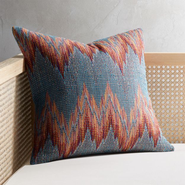 18 Senica Multicolored Pillow Cb2 Canada