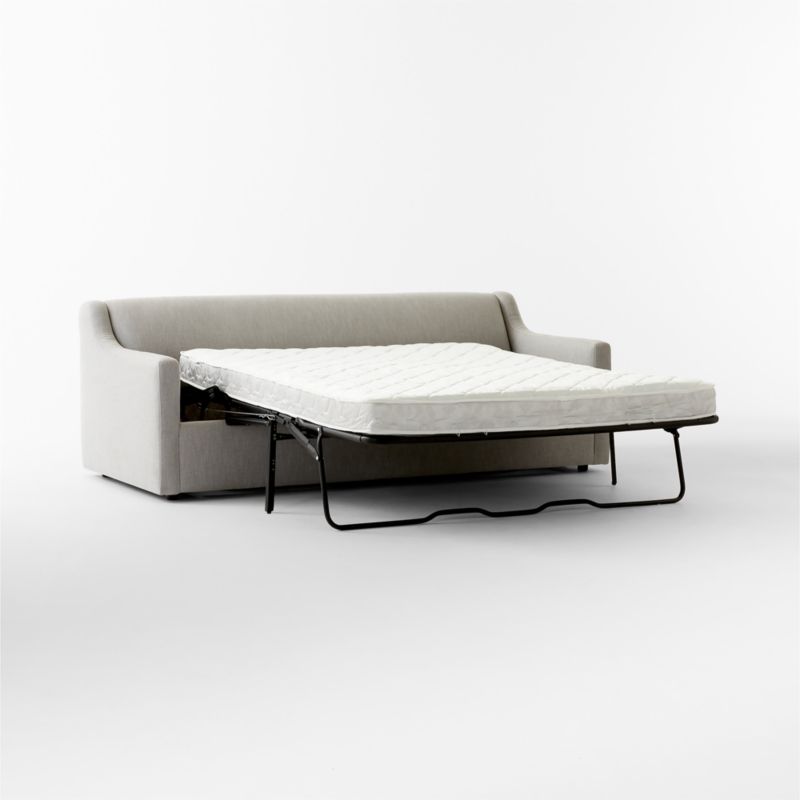 Sentosa Grey Performance Fabric Sleeper Sofa + Reviews | CB2