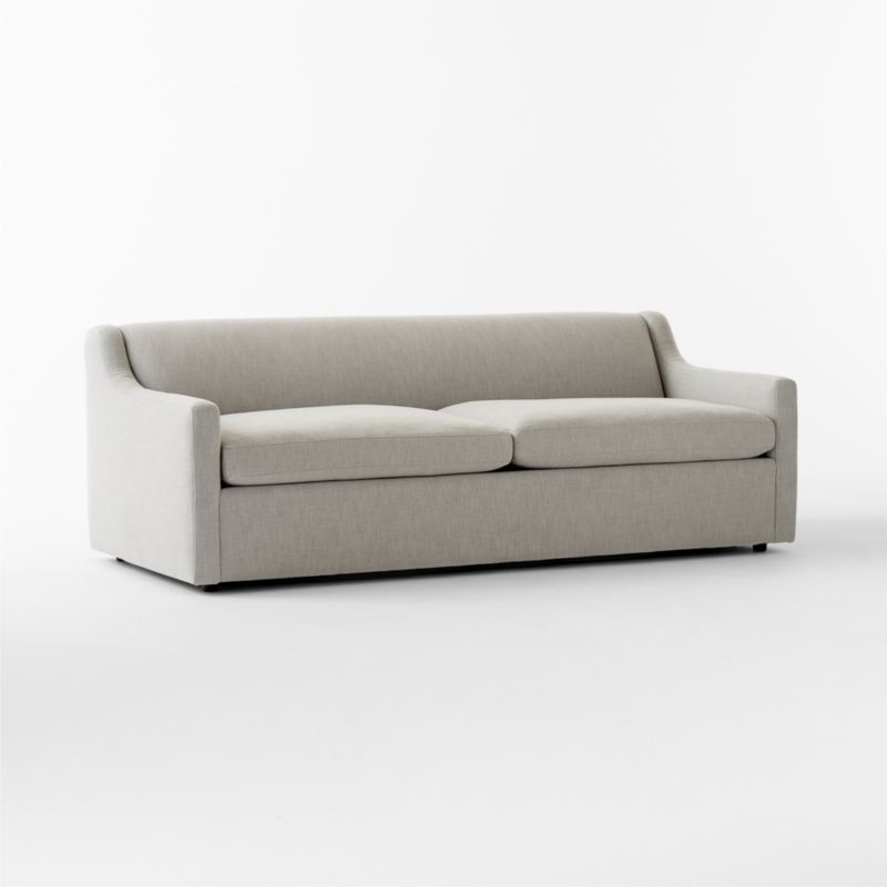 Sentosa 86" Grey Performance Fabric Sleeper Sofa - image 5 of 10