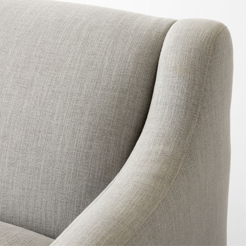 Sentosa 86" Grey Performance Fabric Sleeper Sofa - image 9 of 10