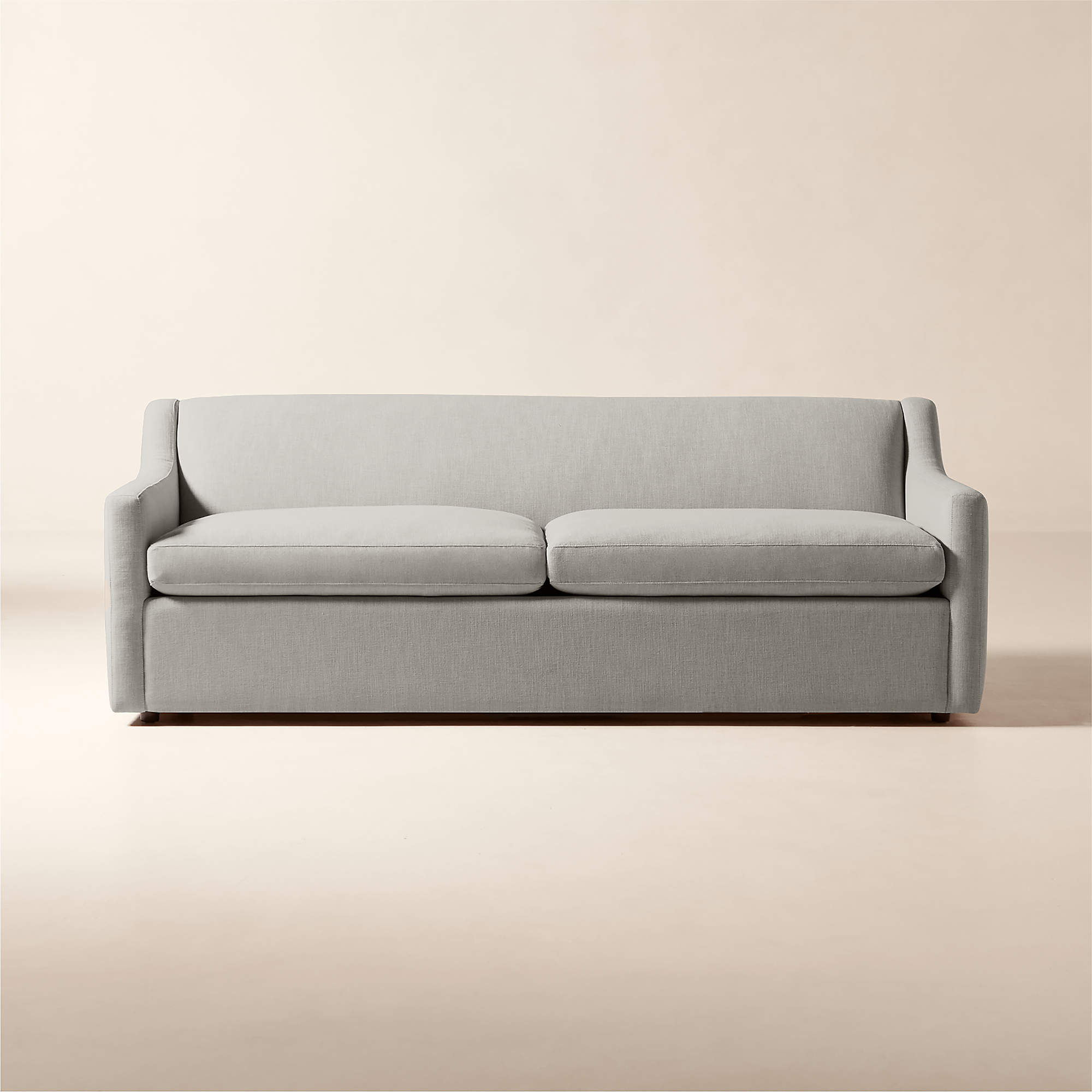 Sentosa Grey Performance Fabric Sleeper Sofa + Reviews CB2