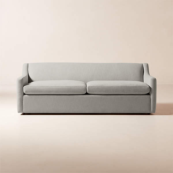 Sentosa Grey Performance Fabric Sleeper Sofa Cb2