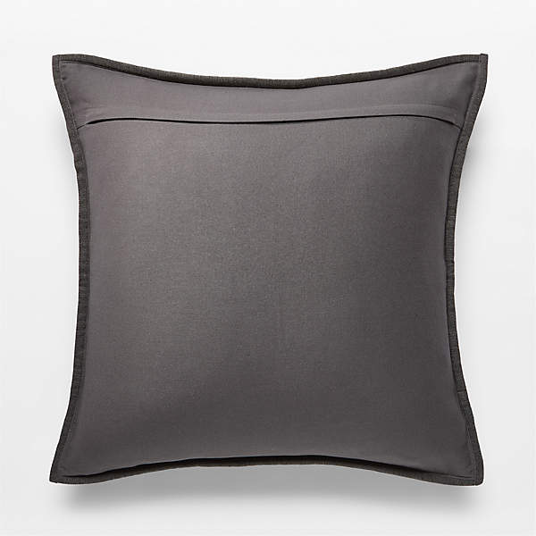 Carissa Charcoal Global Charcoal Large Throw Pillow With Insert