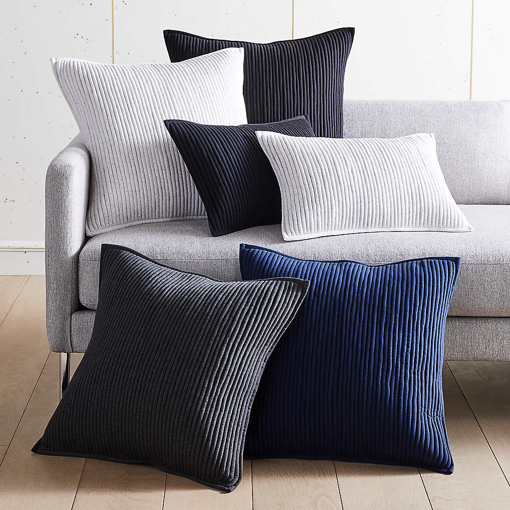 Navy Blue Accent Pillows