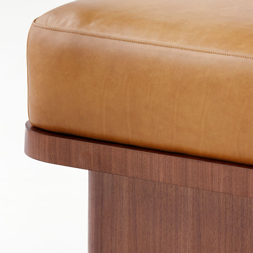 Serafin 81" Brown Leather Daybed