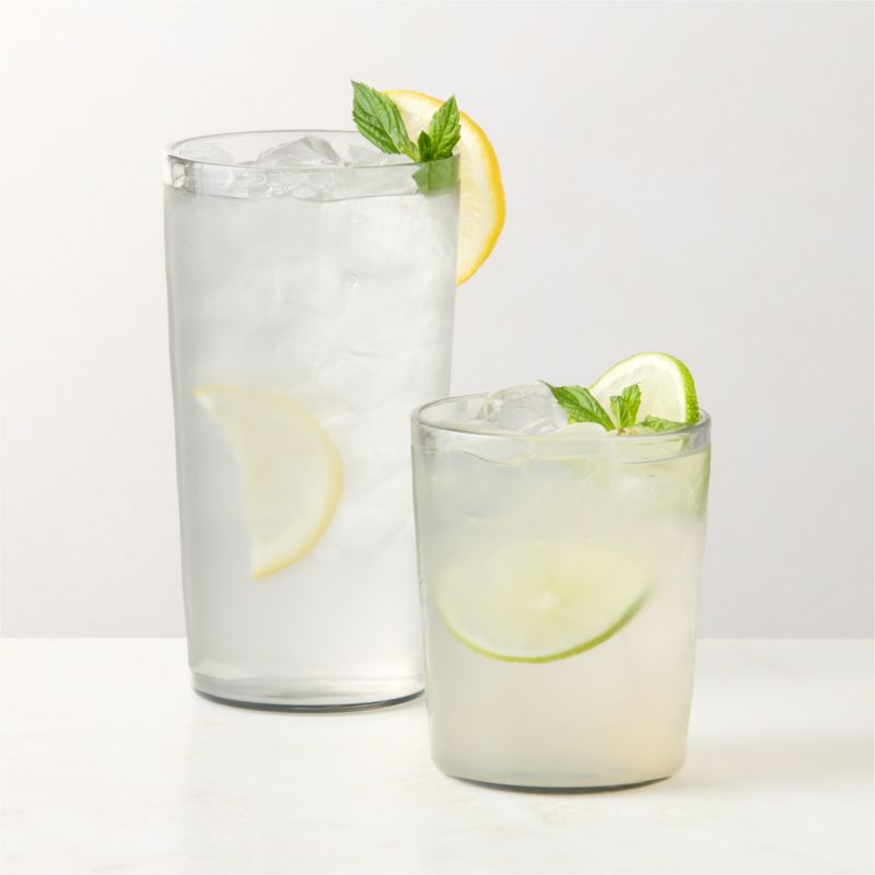 Sesta Light Grey Acrylic Cooler Glass