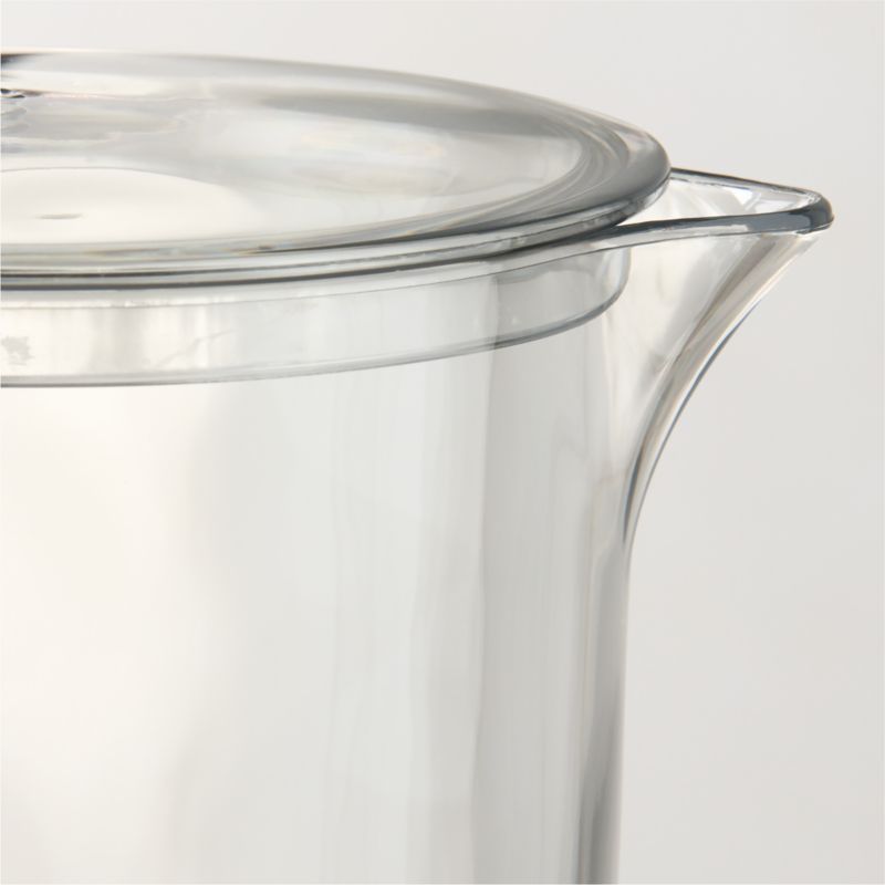 Sesta Light Grey Acrylic Pitcher