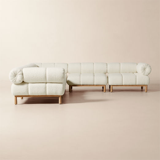 Sevigne 5-Piece Sectional Luca Azure By Goop