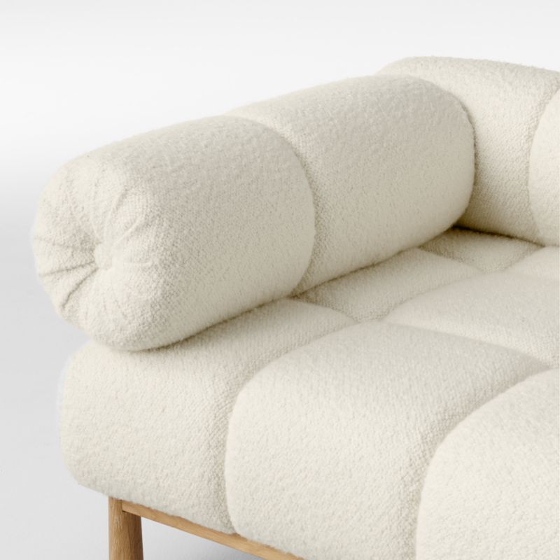 Sevigne 3-Piece Modular Ivory Boucle Sectional Sofa by goop