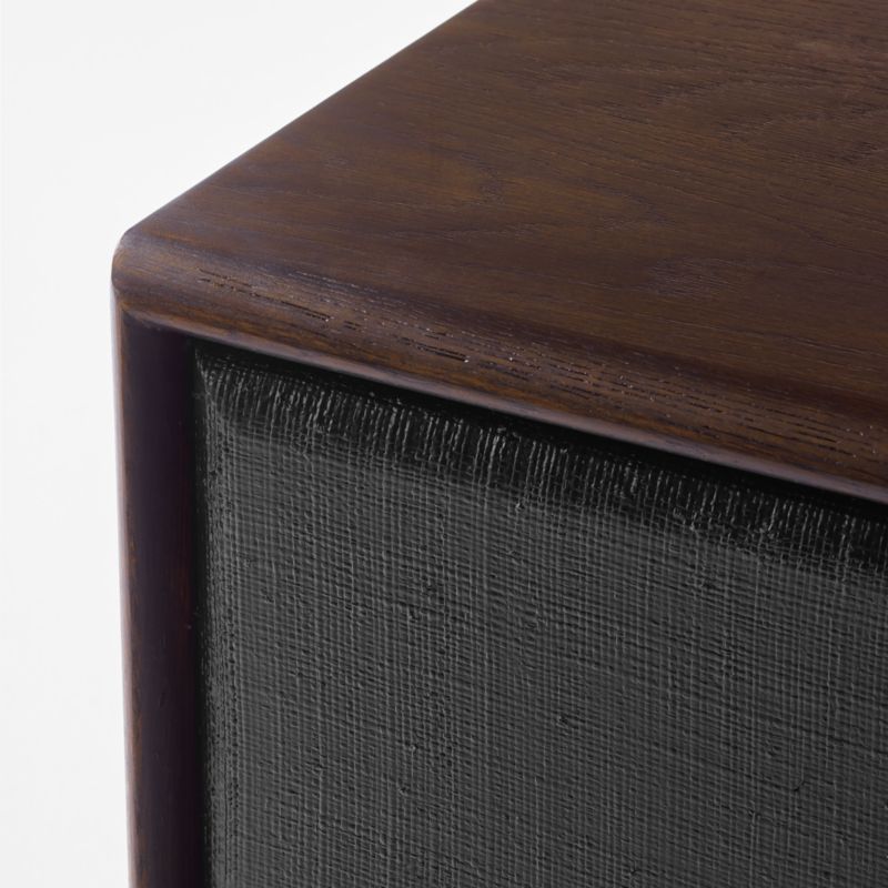 Seymour 49" Black Lacquered Linen Credenza - image 11 of 12