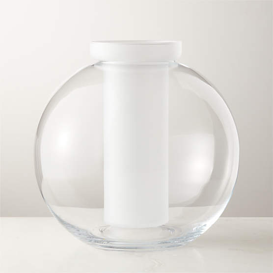 Cloche Modern Glass Bud Vase Reviews Cb2