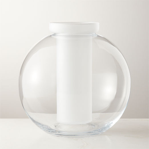 Sfera Globe Glass Vase by Gianfranco Frattini