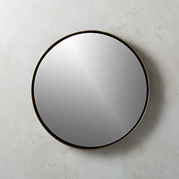 Modern Wall Mirrors Round Square More Cb2