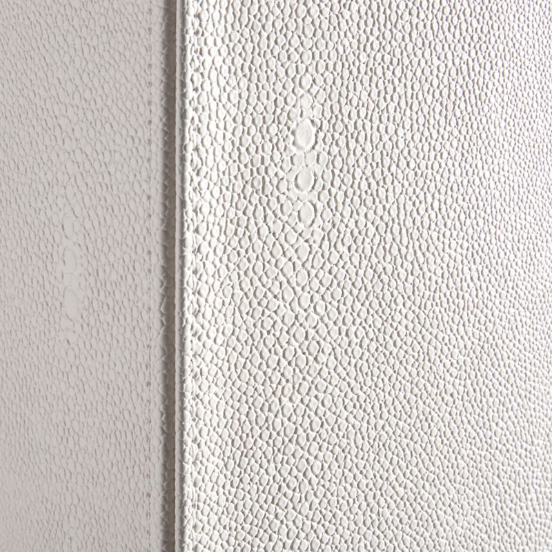 Shagreen Ivory Laundry Hamper - image 2 of 7