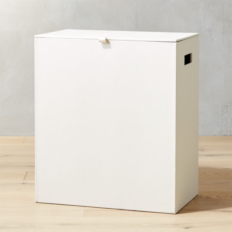 View Shagreen Ivory Laundry Hamper details