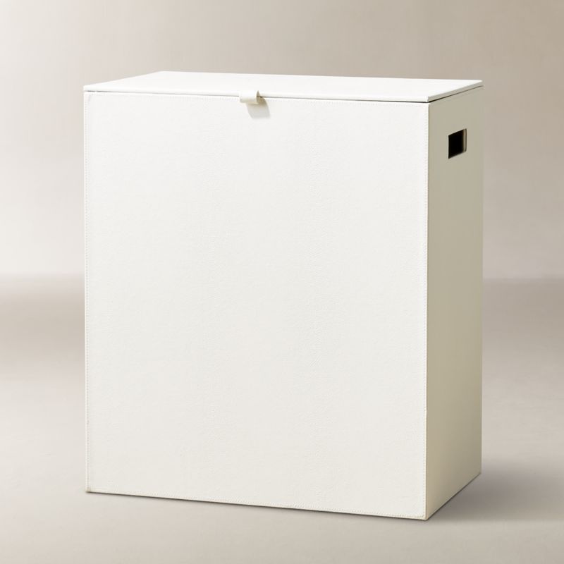 View Shagreen Ivory Laundry Hamper details