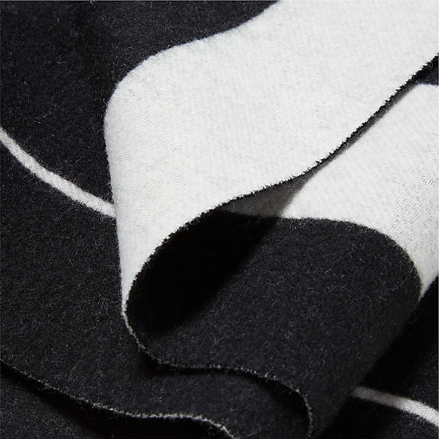Shift Reversible Merino Wool Throw Blanket + Reviews | CB2 Canada