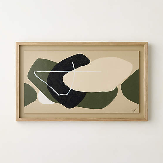 'Shifting' Framed Wall Art 24"x40"