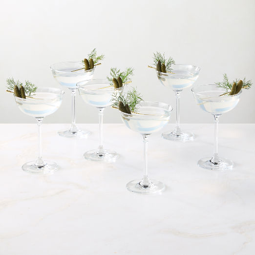 Shiloh Coupe Glasses Set of 6