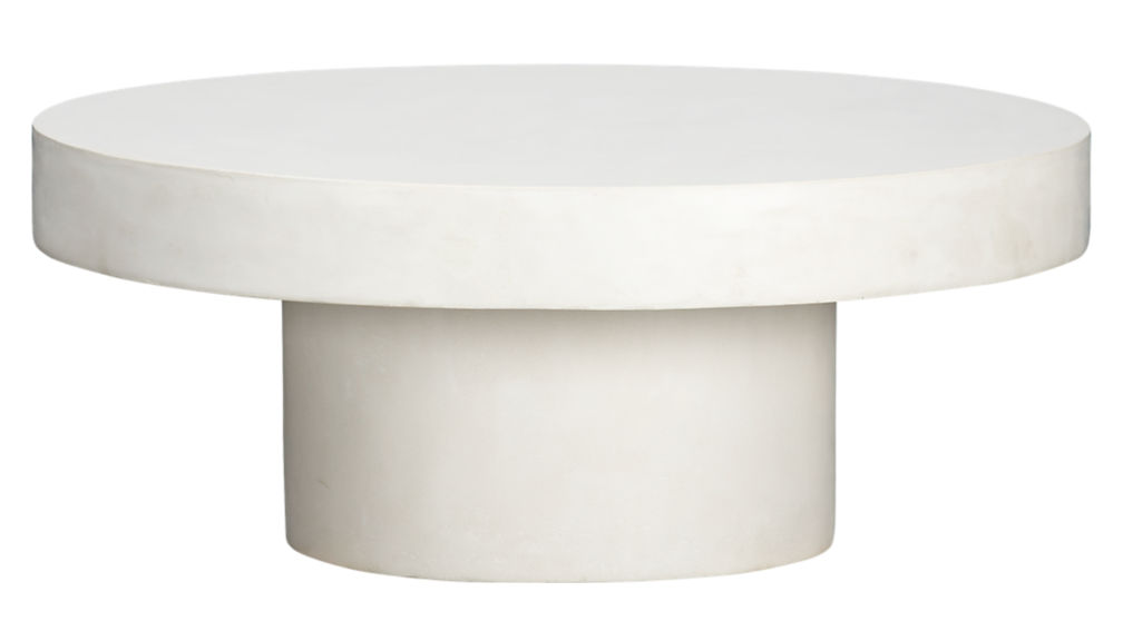 Shroom White Cocktail Table Reviews Cb2