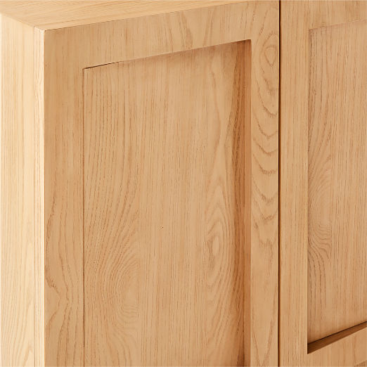 Shutter 84" Ash Wood Media Console