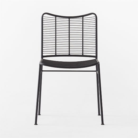 Sigma Black Metal Dining Chair